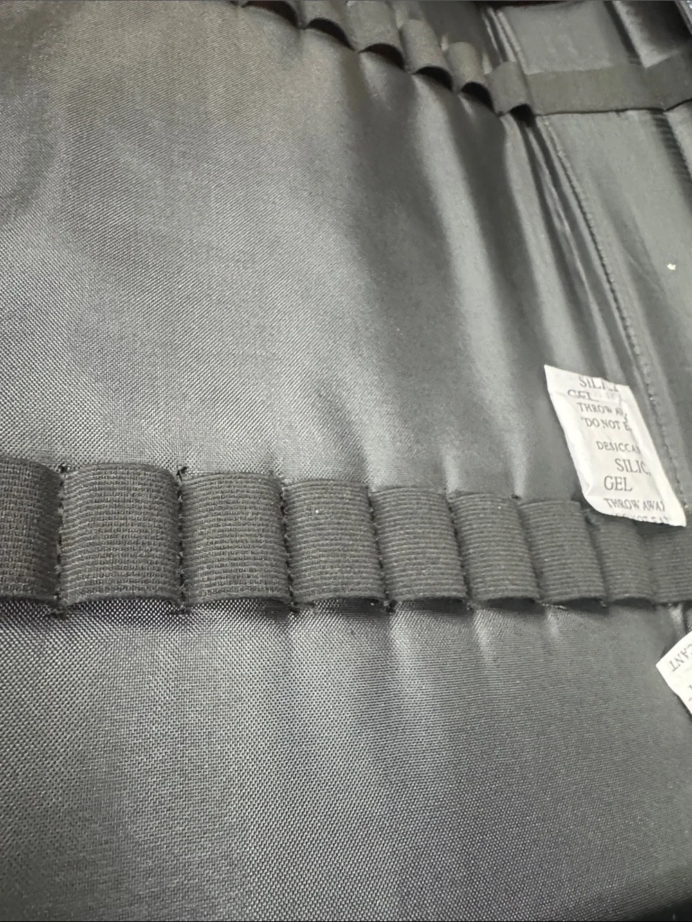 Pilot writing Black Portfolio Folder with Blue Stitching NWT